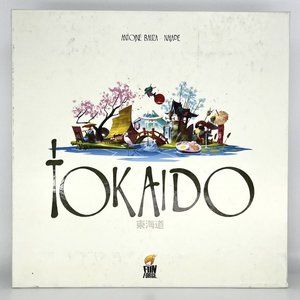 Tokaido Board Game Antoine Bauza Naiade Fun Forge Sealed‎ Cards Open Box 2014